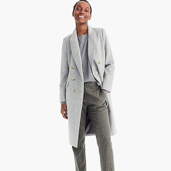 J. Crew Jackets & Blazers - J Crew Long Wool Cashmere Woman’s Topcoat NEW